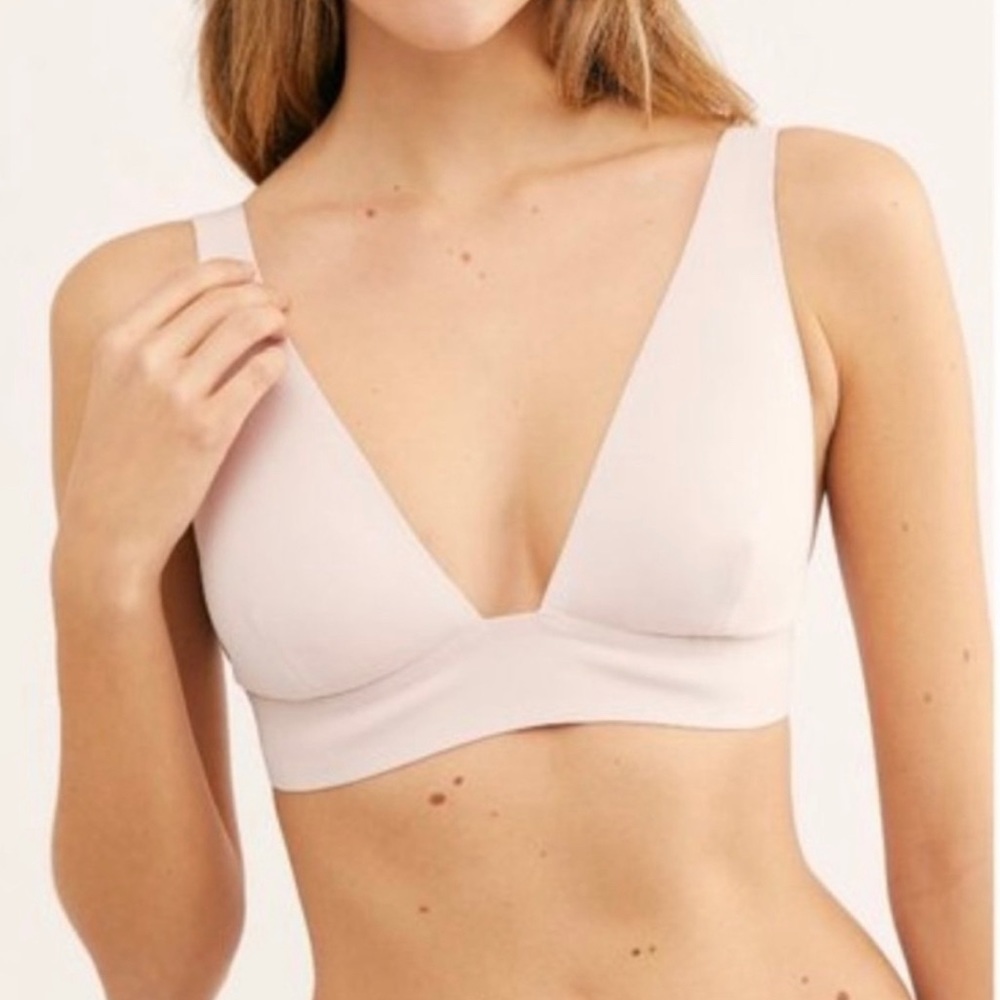 Int Free People Erin Scuba Bralette in Moonstone
